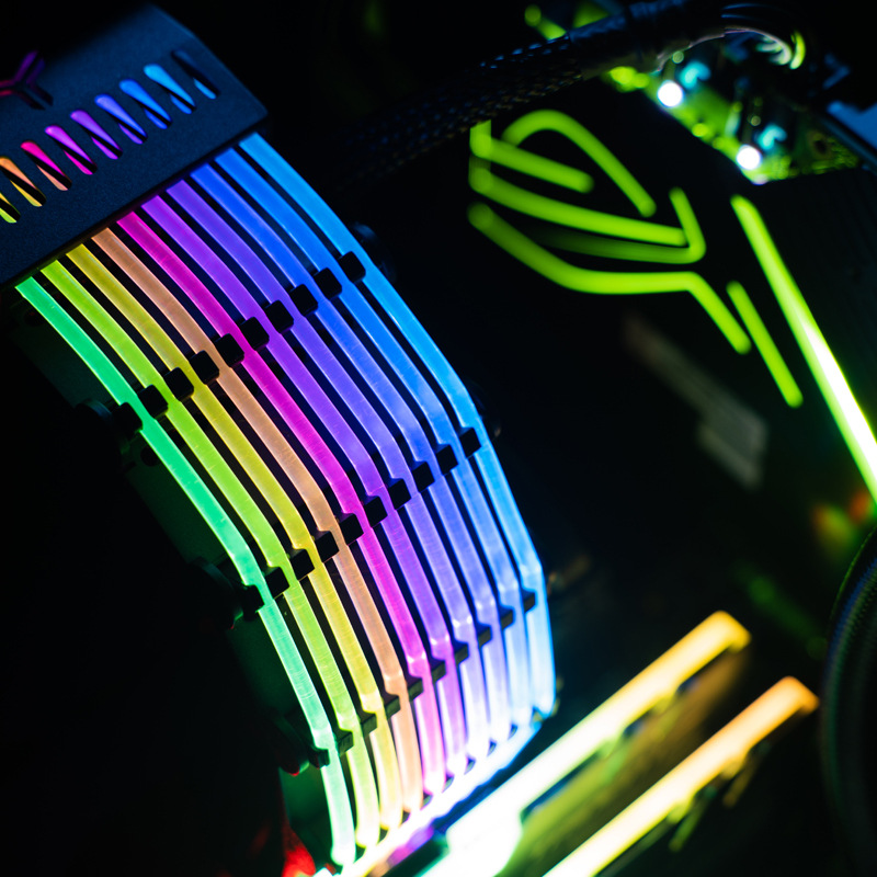 Dây Nguồn 24pin RGB Ambino Rainpow