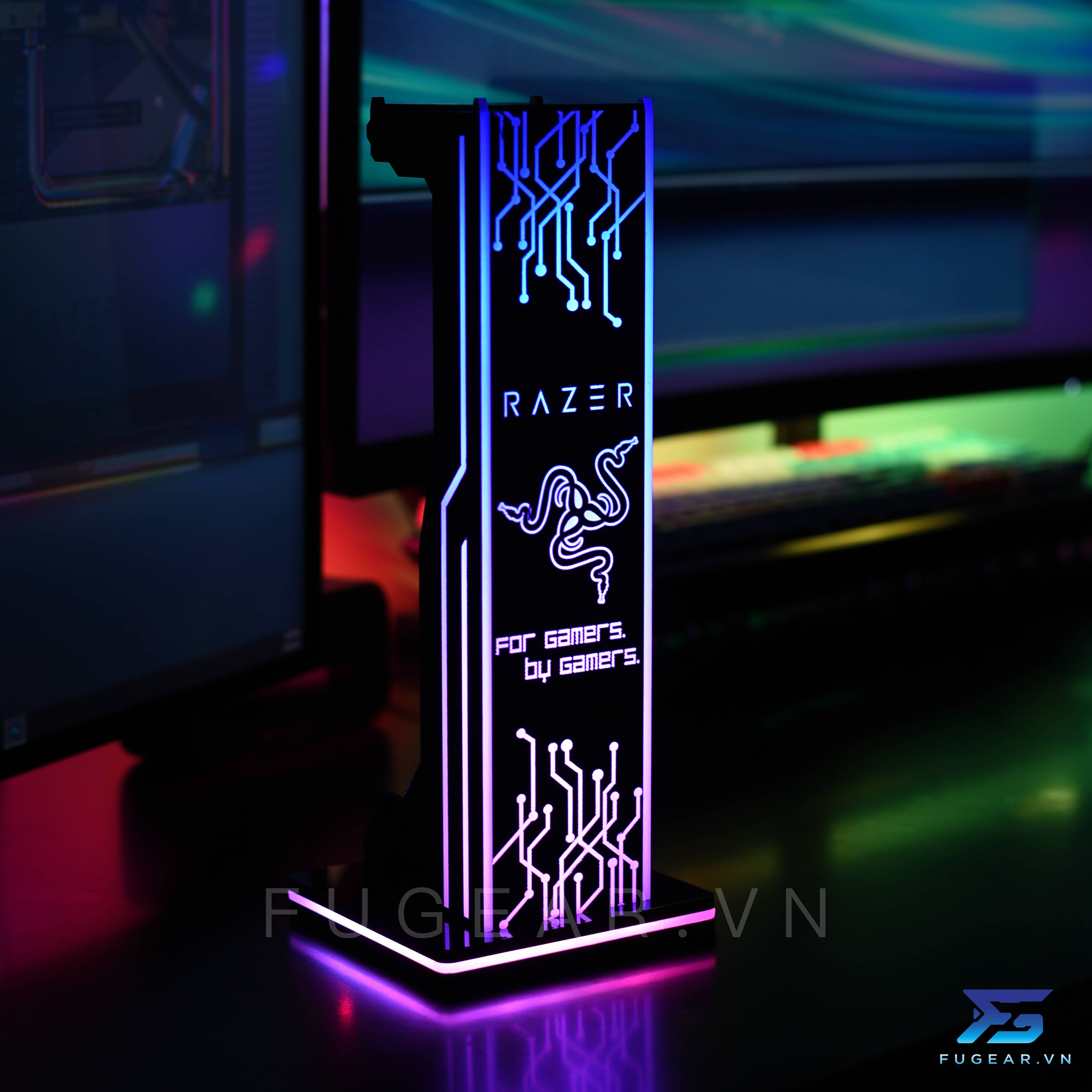 Giá đỡ Tai nghe Custom Razer