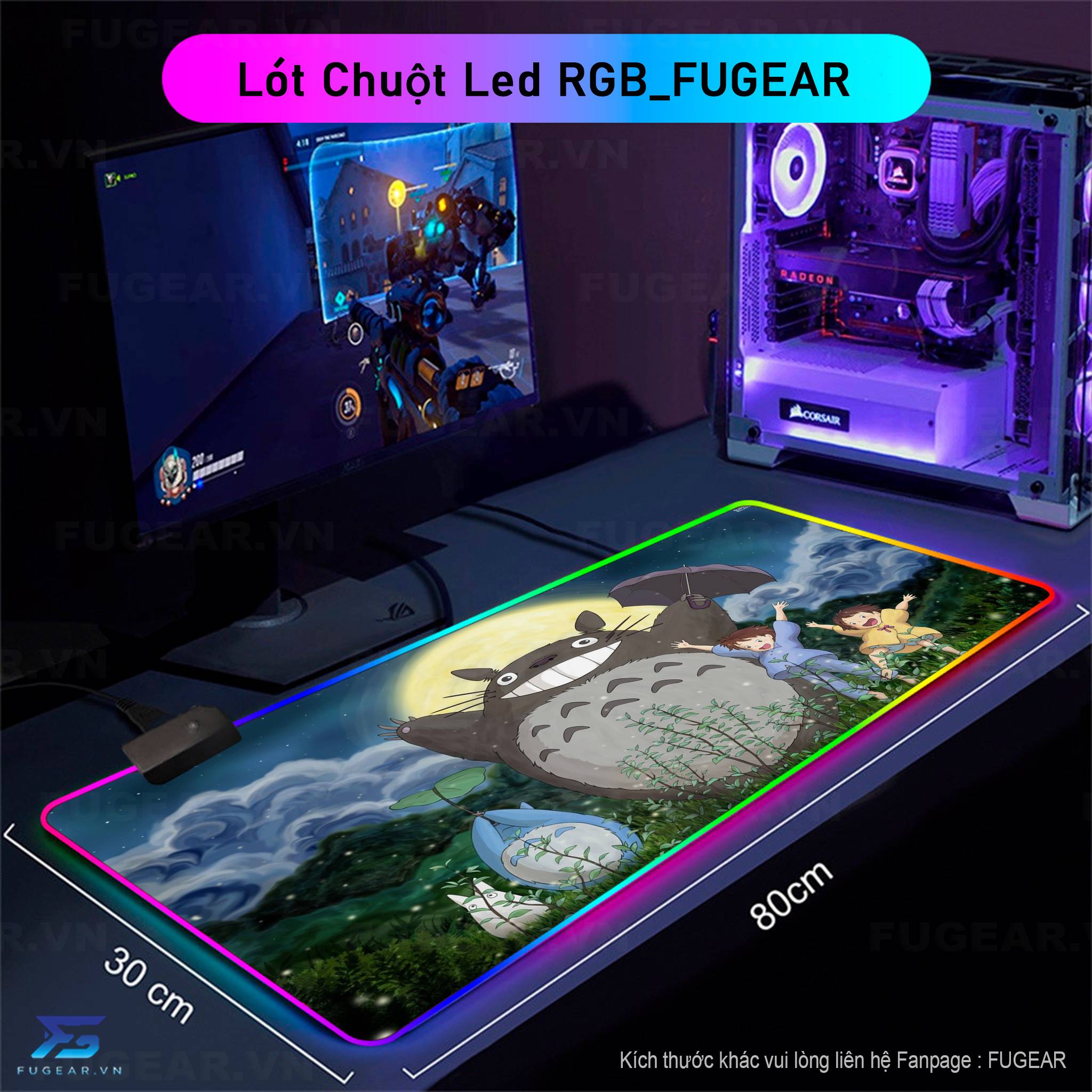 Pad Chuột RGB P8