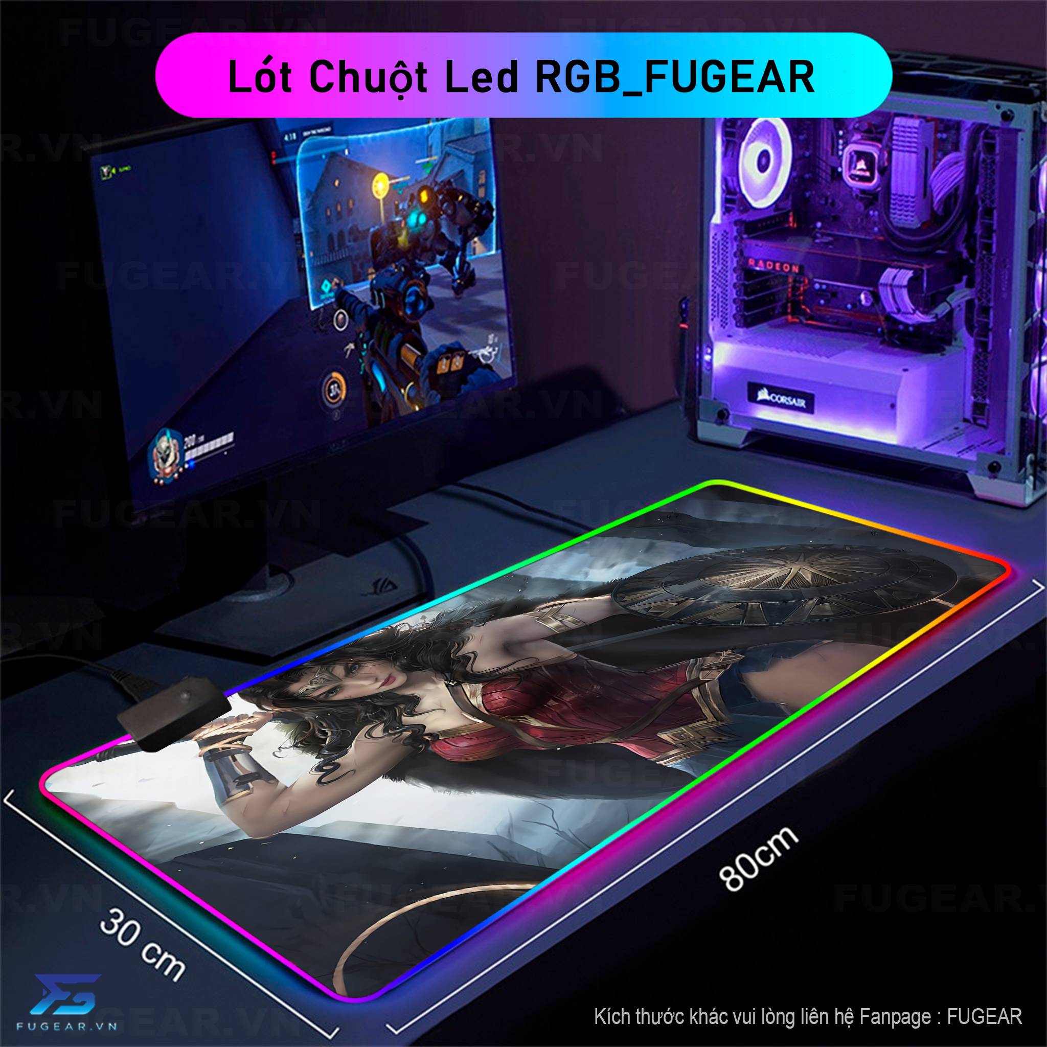 Pad Chuột RGB P63