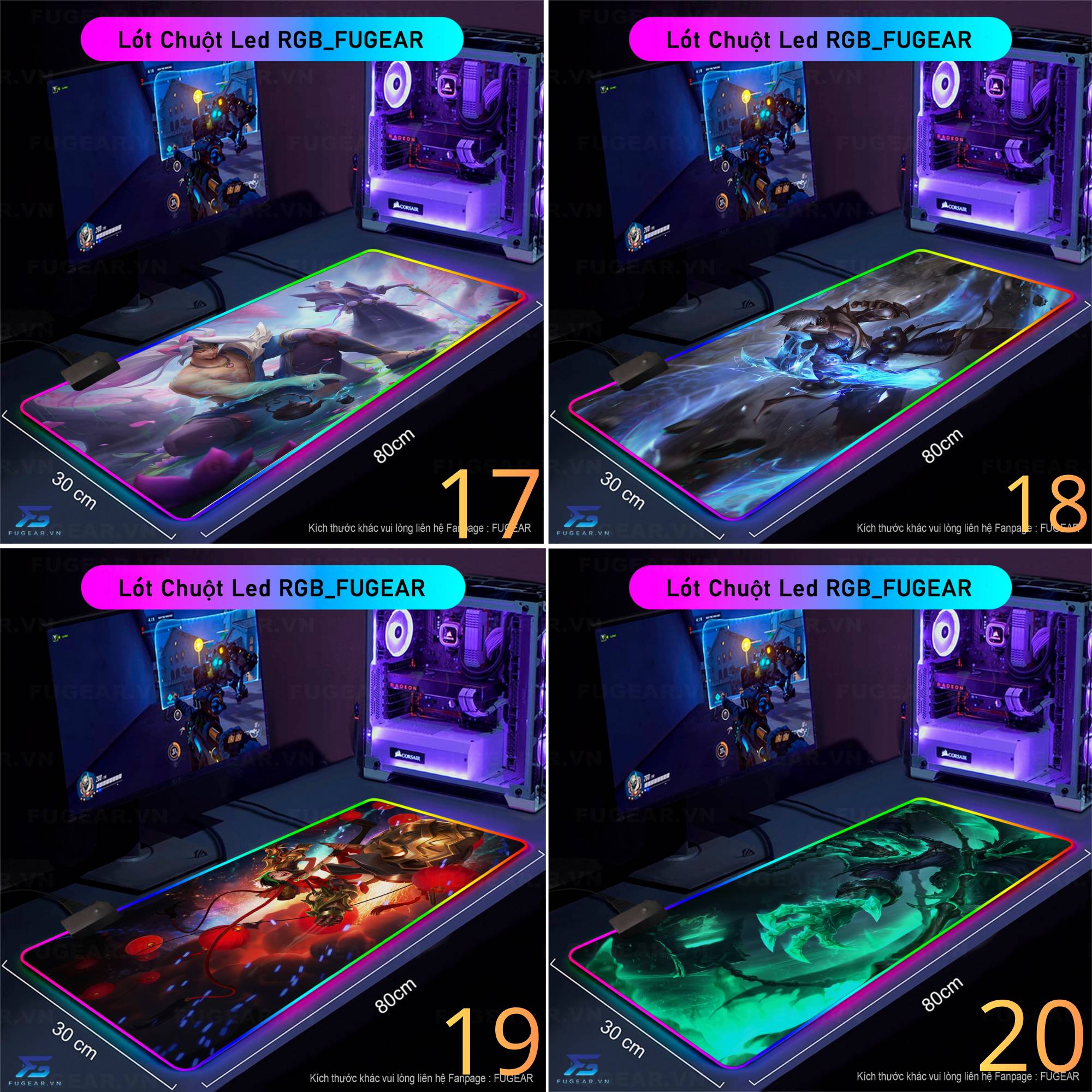 Pad Led Liên Minh (LOL)