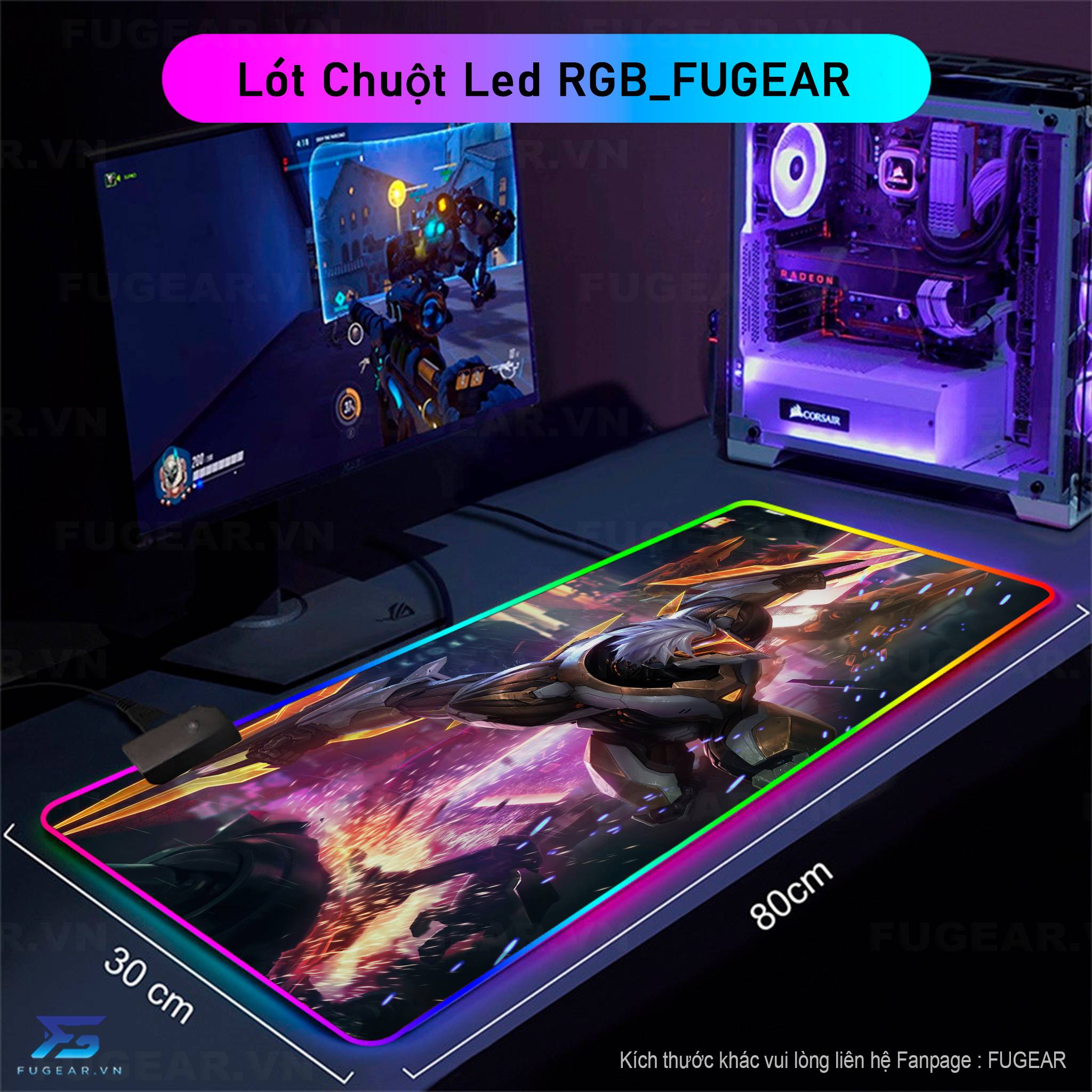 Pad Chuột RGB P67