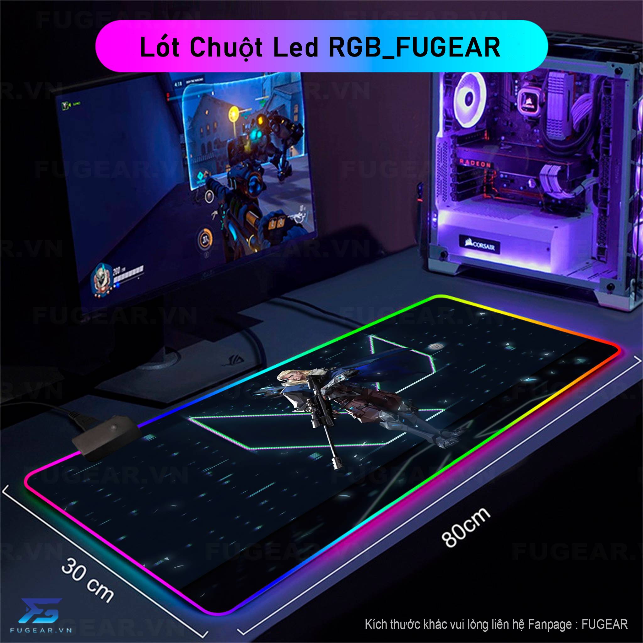Pad Chuột RGB P65